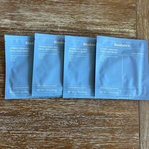 Biodance Hydro Cera-Nol Real Deep Mask - Set of 4!
